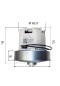 Preview: Saugmotor 230 V 1200 W einstufig TP